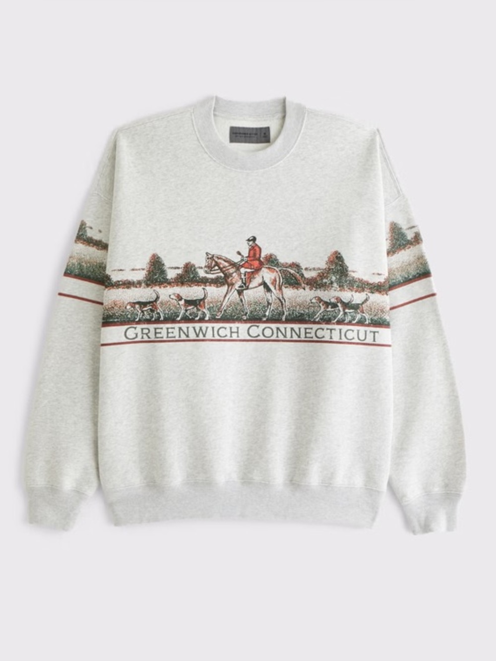 Abercrombie Countryside Graphic Crew Sweatshirt